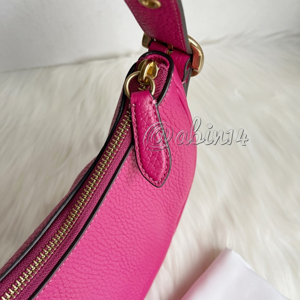 NWT Coach Leather Bag Set Luna Shoulder Bag with Leather Card Case Wallet Holder - Picture 6 of 10
